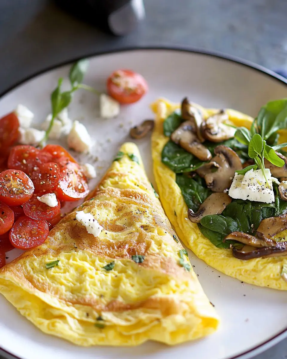 Omeletts mit drei Füllungen: Easy, Flavor-Packed Delights!