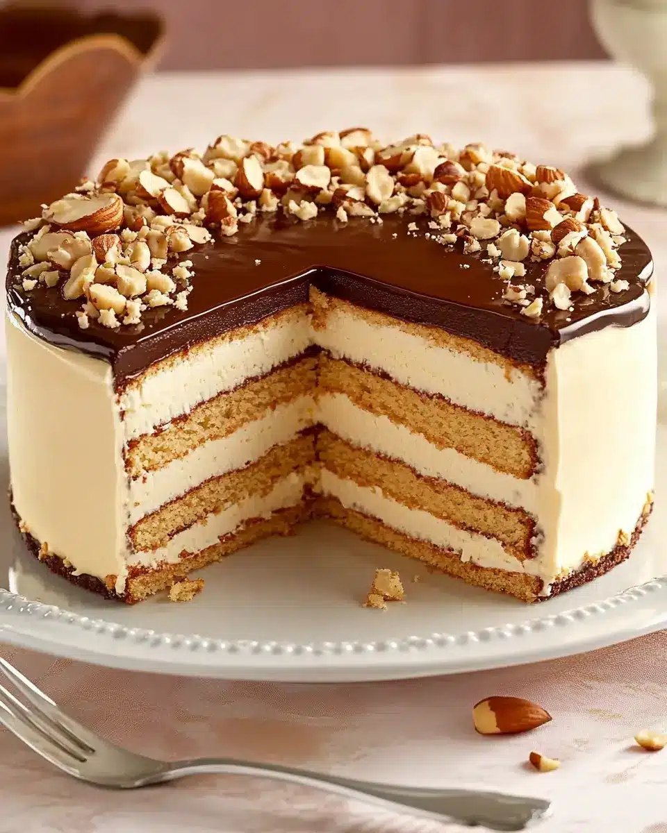 Baileys-Sahne-Torte mit Nüssen First Image First Image