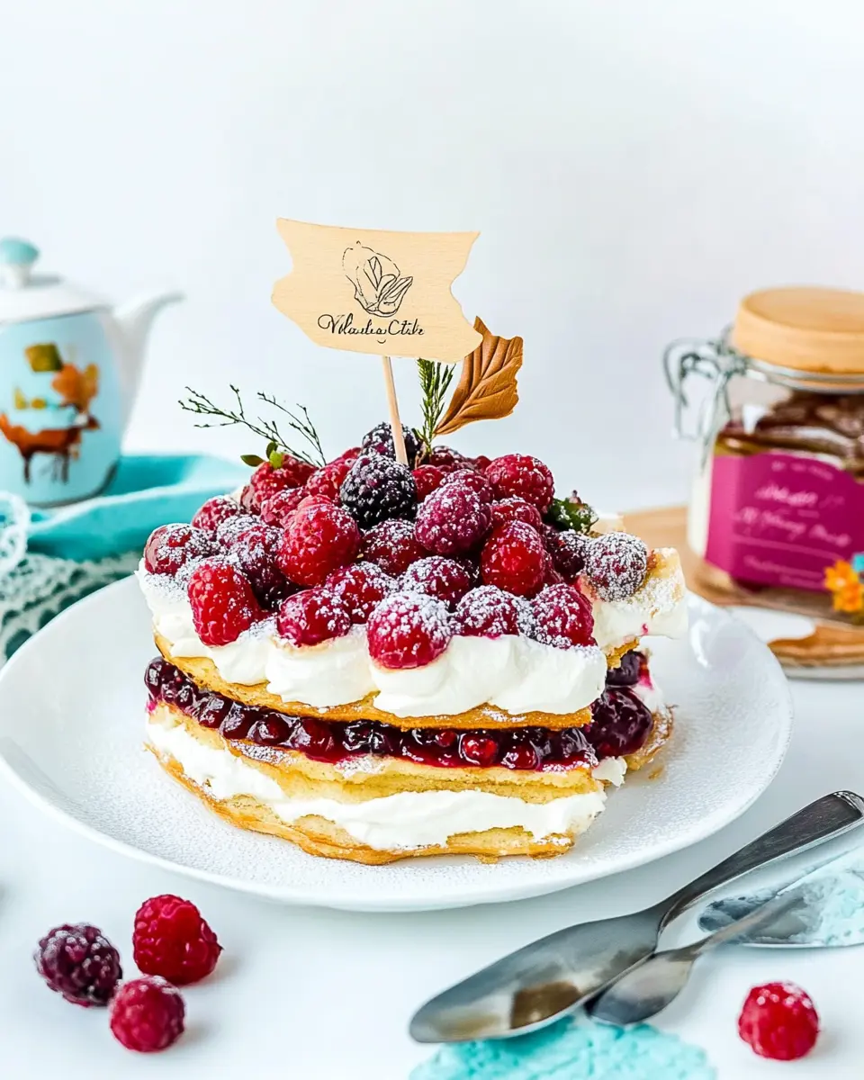 Windbeuteltorte mit Sahne-Joghurt-Creme: Irresistibly Fruity Delight