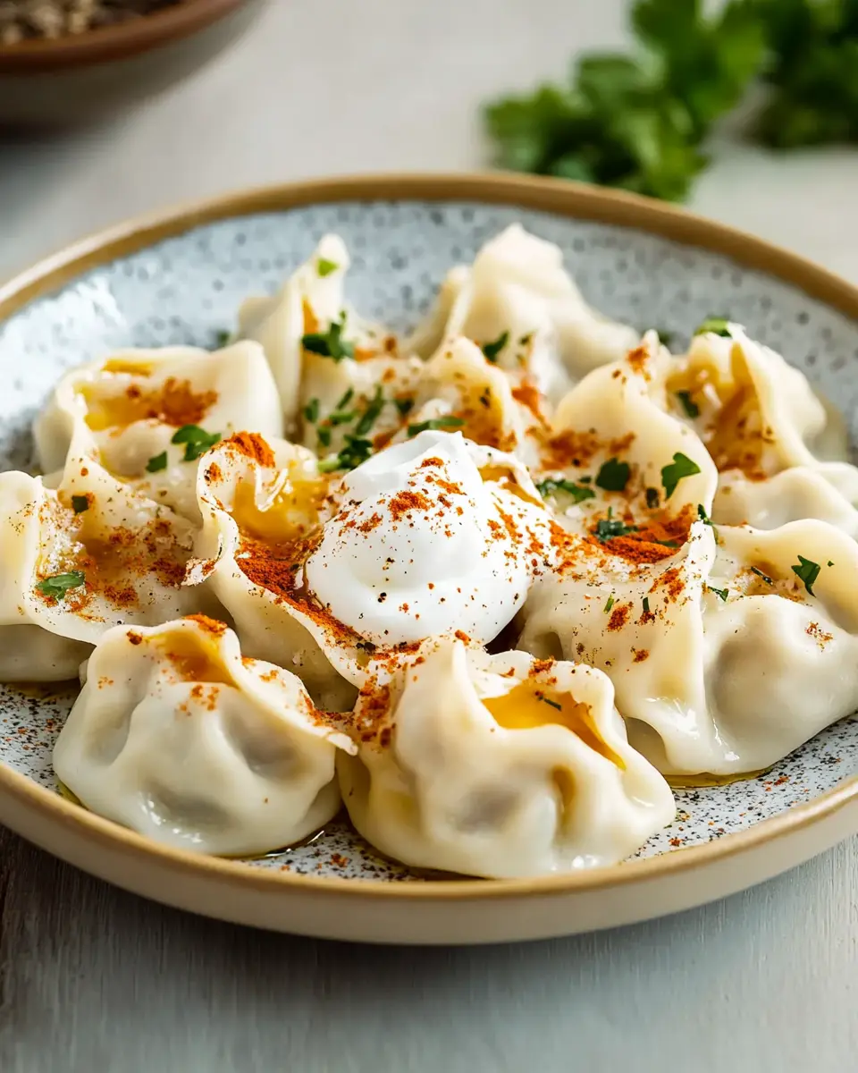 Manti (Türkische Teigtaschen) First Image First Image