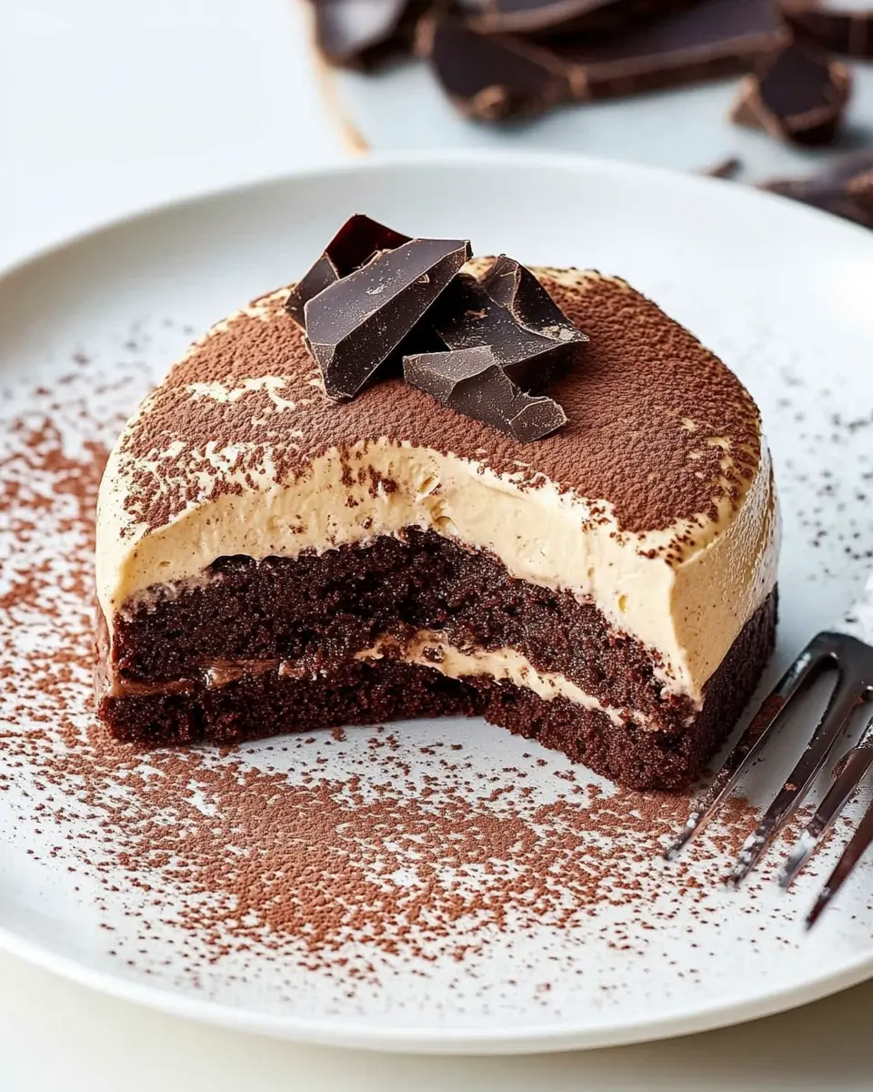 Schoko-Cake mit Dalgona-Creme: Indulge in Chocolate Bliss