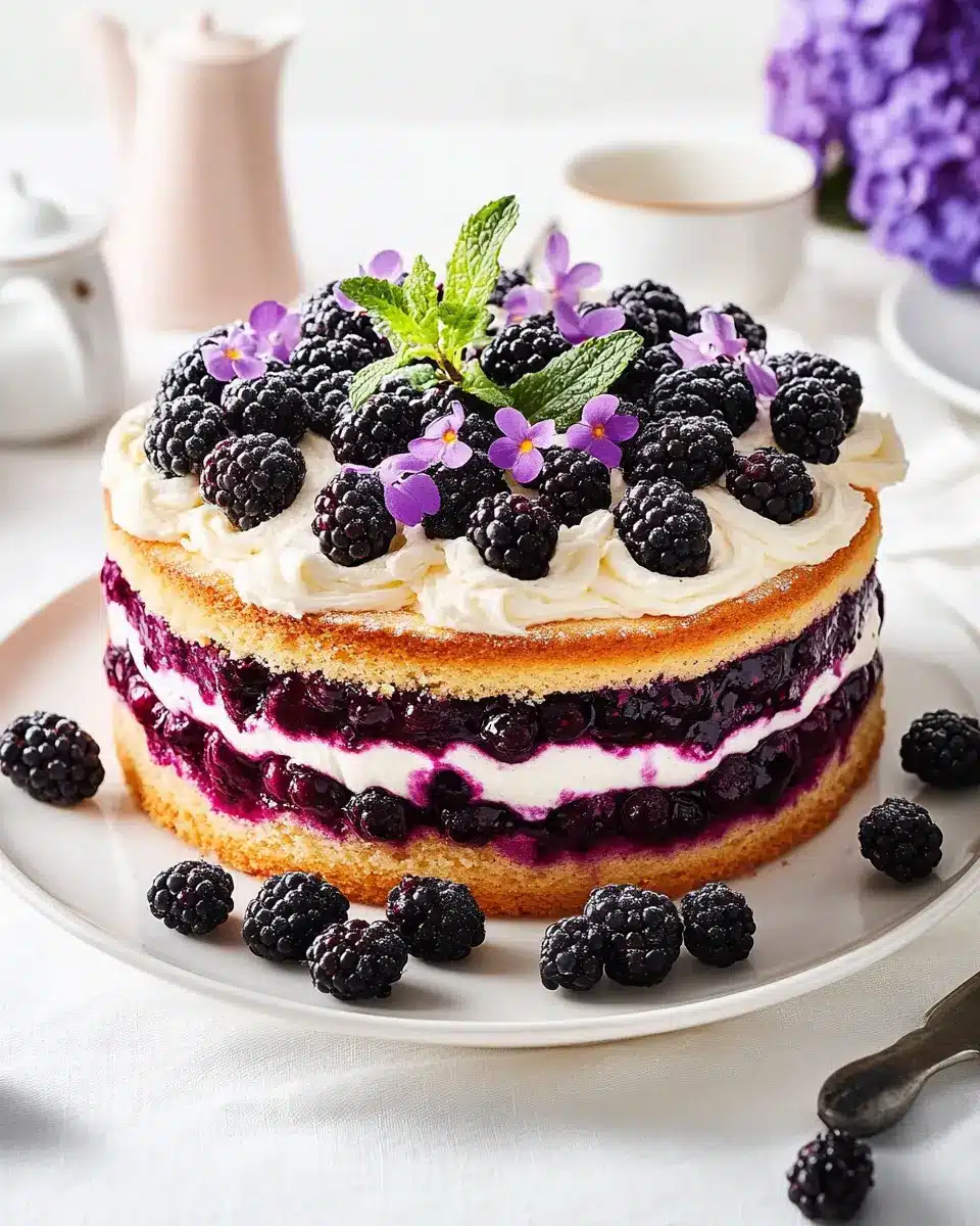 Brombeer-Biskuit-Torte: Indulgent Raspberry Bliss Awaits!
