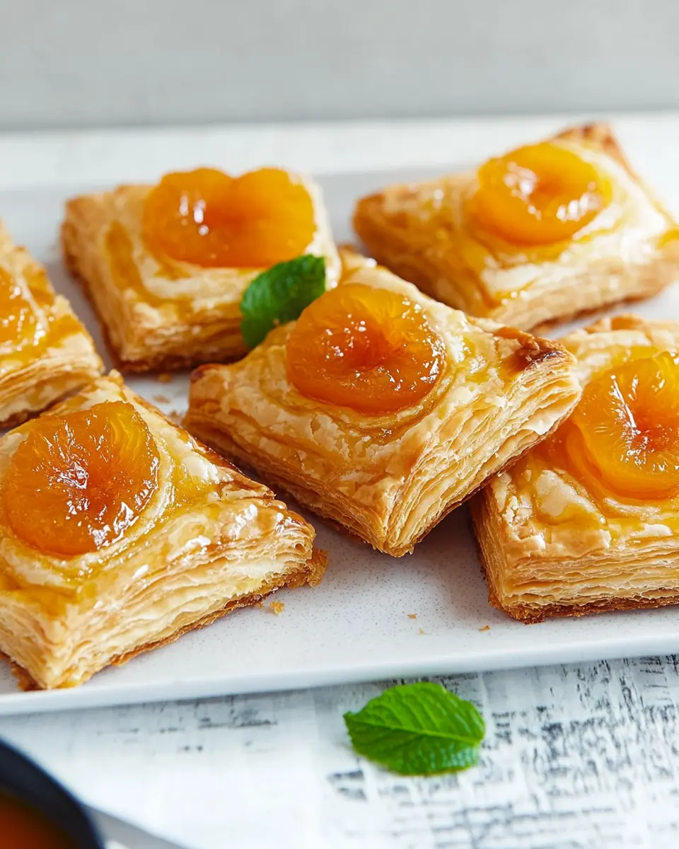 Blätterteig-Schnitten mit Aprikose: Irresistibly Flaky Delight 5 mgfy1iurpoqh0yhs5v54