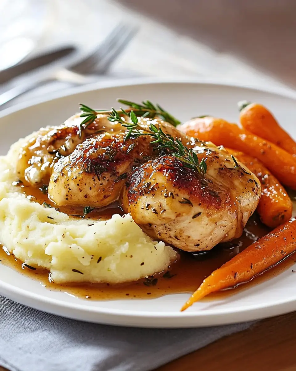 Goldenes Kräuterhähnchen Rezept: Juicy Bliss with Garlic Sauce