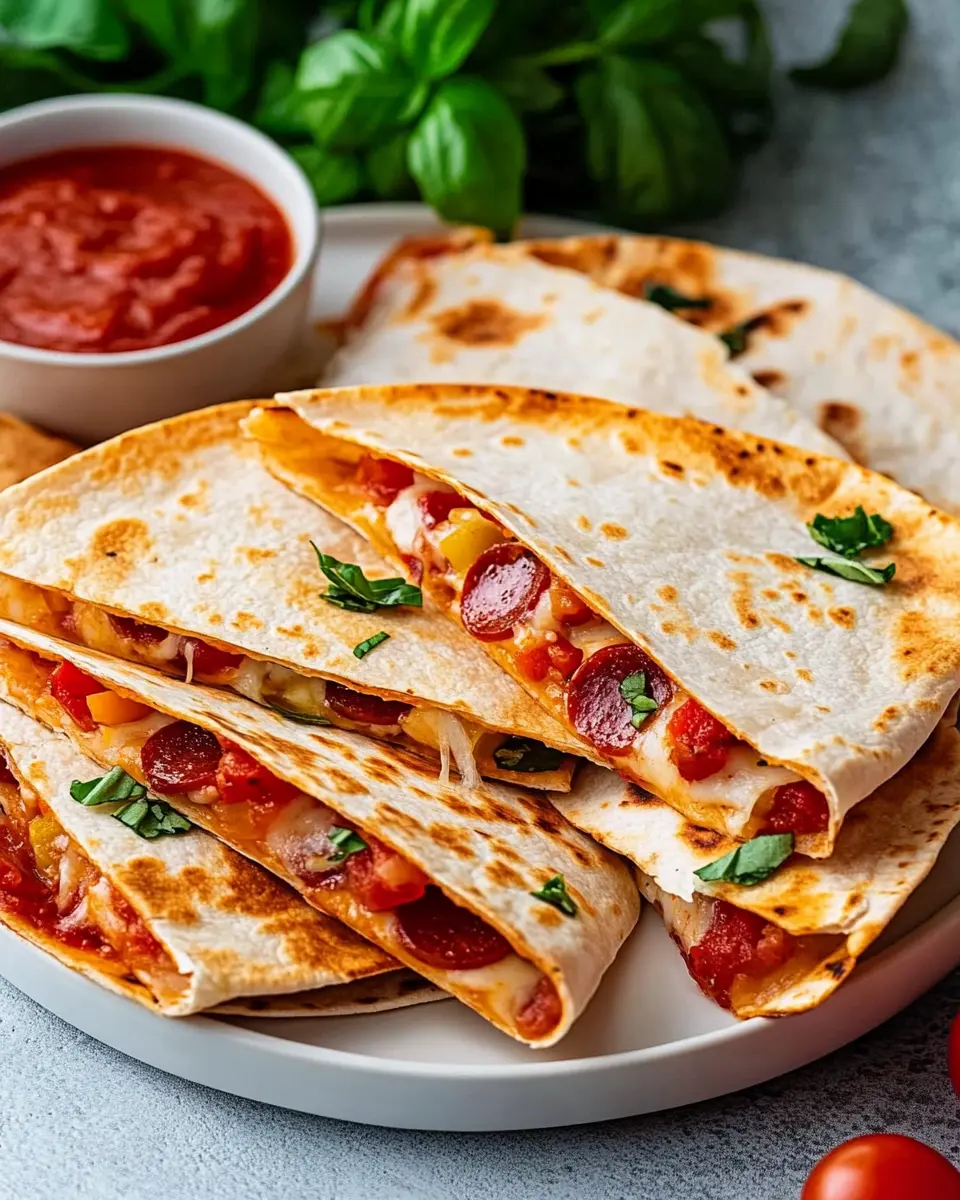 Schnelle Pizzadillas: Easy, Cheesy Comfort in Every Bite
