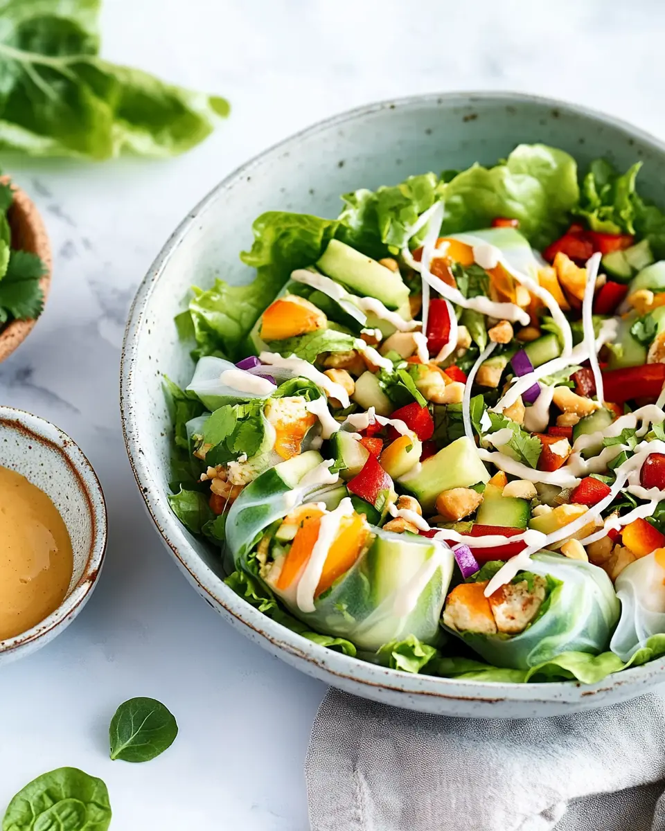 Sommerrollen-Salat First Image First Image