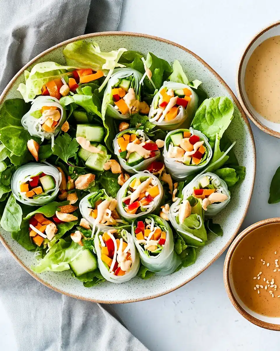 Sommerrollen-Salat: Easy, Fresh, and Flavor-Packed Delight