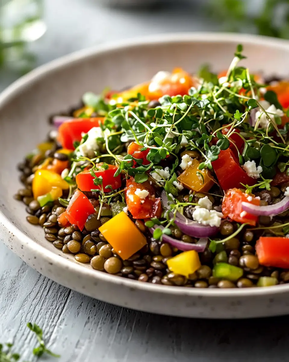 Lauwarmer Linsensalat: The Best Cozy Salad You'll Love