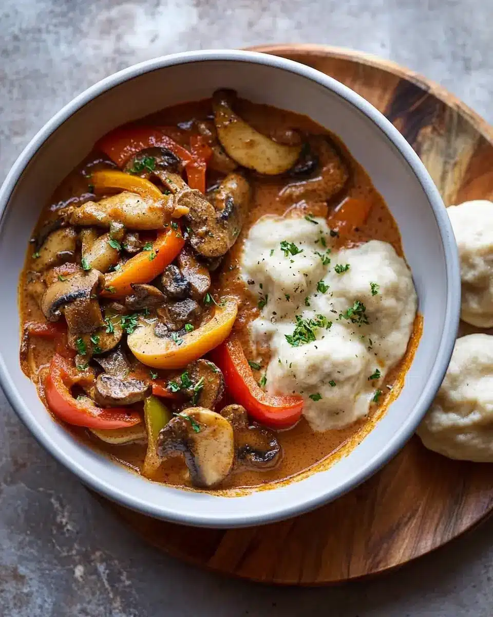 Paprika-Pilzragout: The Best Comfort Food You’ll Crave!