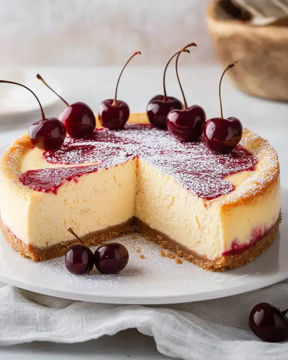Cremiger Kirsch-Käsekuchen: The Best Slice of Bliss