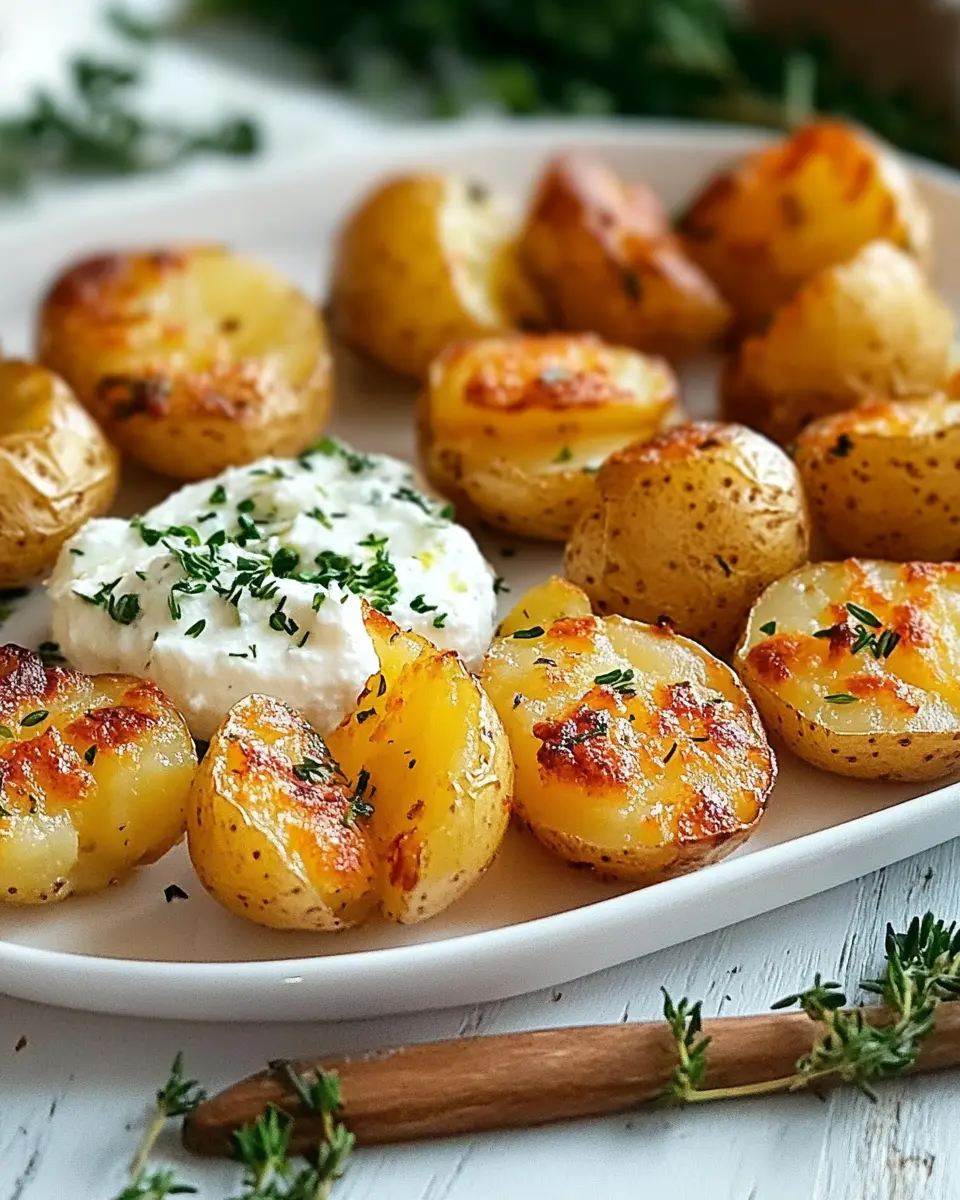 Quetschkartoffeln mit Kräuterquark: Irresistibly Creamy Delight