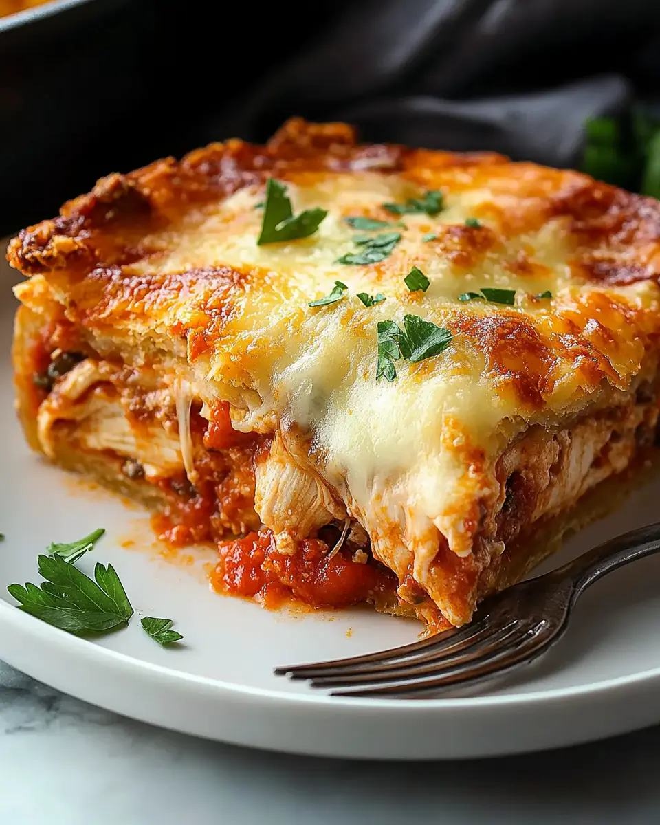 Hähnchen Parmesan Fleischkuchen: Easy Comfort Food Delight