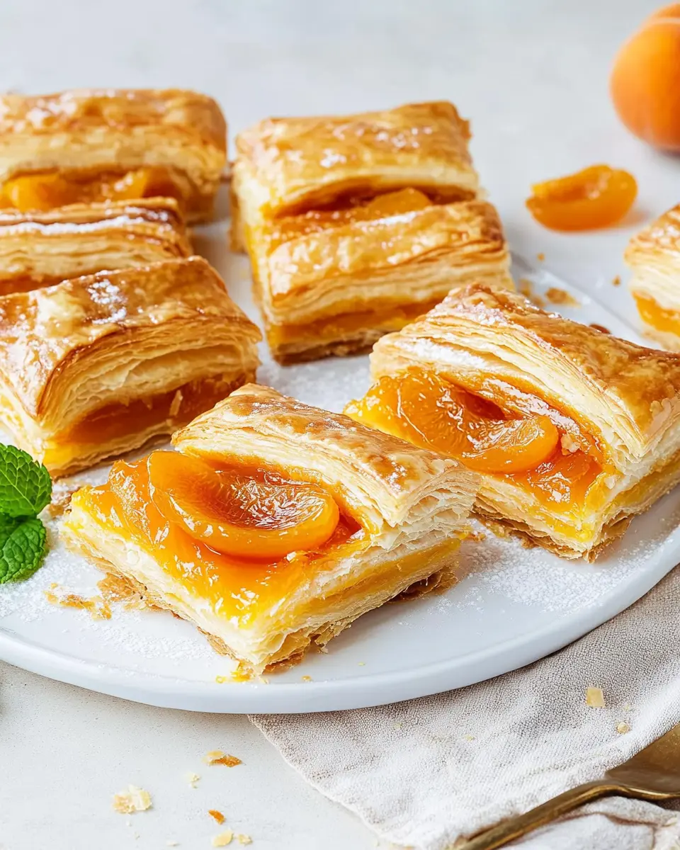 Blätterteig-Schnitten mit Aprikose: Irresistibly Flaky Delight 7