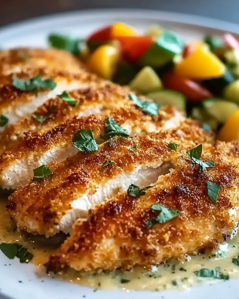 Parmesan-Krusten-Hähnchen: Juicy Chicken You'll Crave!