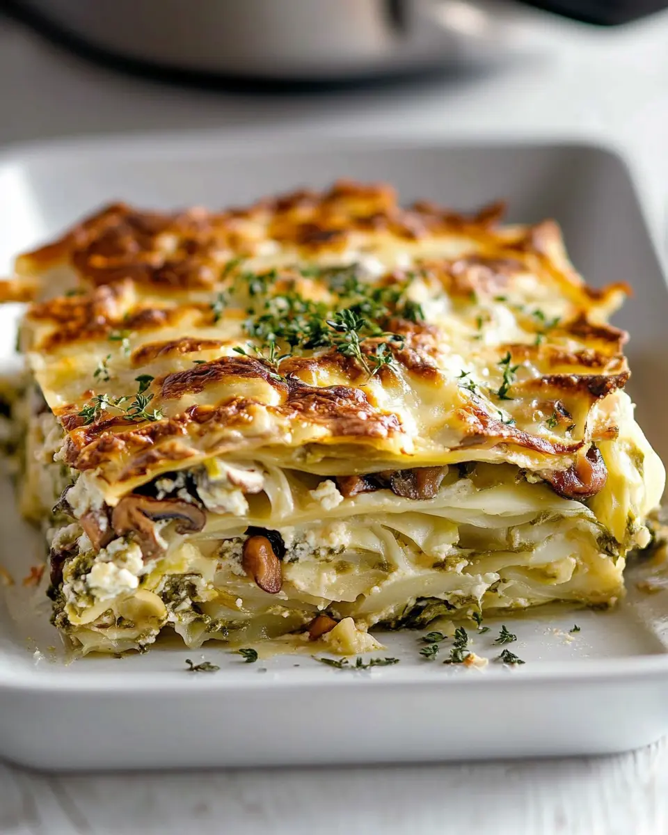Steinpilz-Weißkohl-Lasagne: Irresistibly Creamy Comfort!