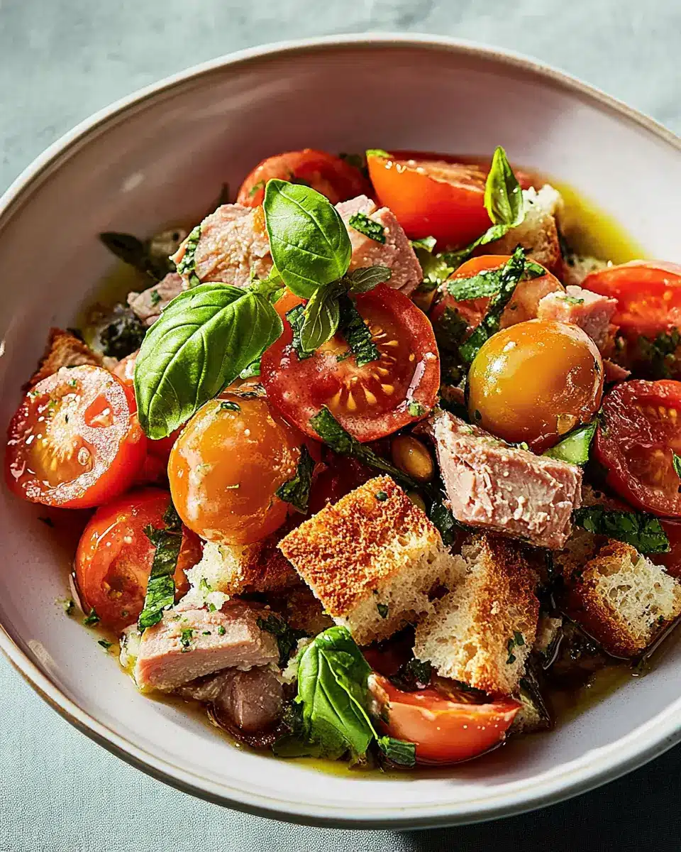 Tomaten-Brotsalat mit Thunfisch: The Best Summer Delight!