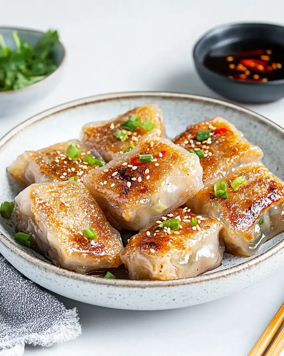 Reispapier-Dumplings aus dem Ofen: Irresistibly Crispy Goodness