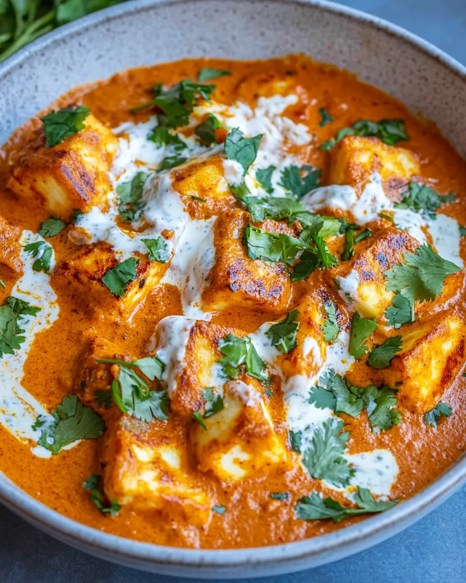 燎 Cremiges Halloumi Makhani – würziges Butter-Curry ohne Fleisch First Image First Image
