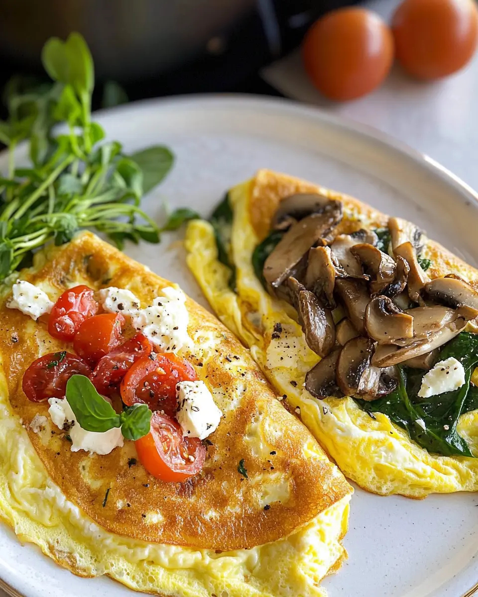 Omeletts mit drei Füllungen: Easy, Flavor-Packed Delights!
