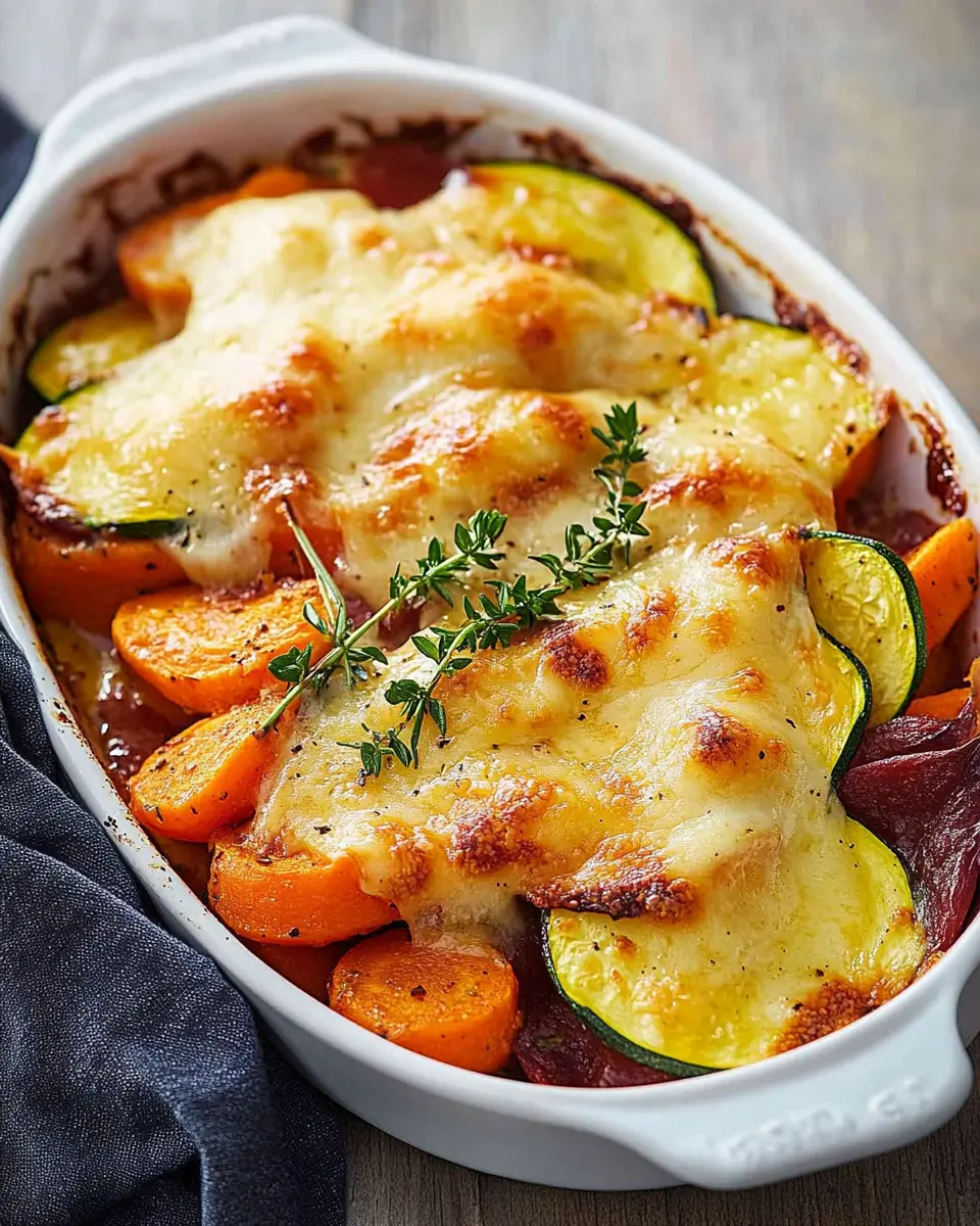 Überbackenes Winter-Gemüse: Comforting & Cheesy Delight!
