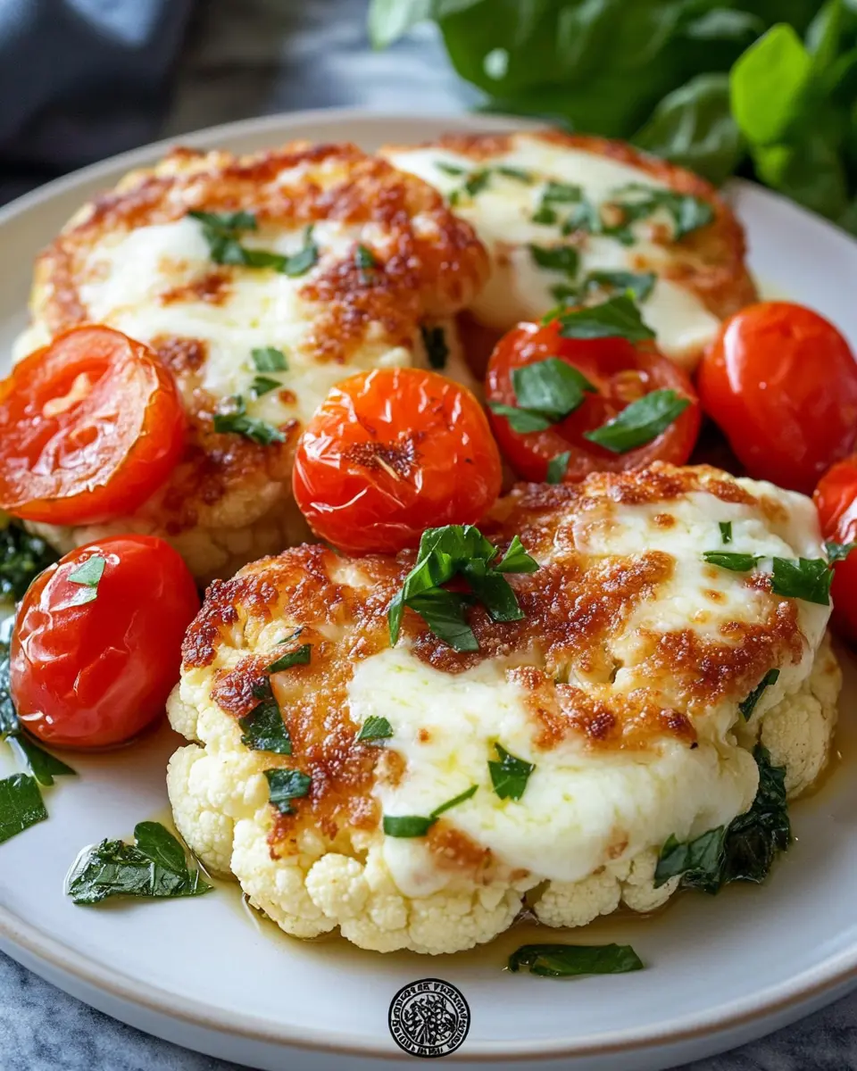 Cremiger gebackener Blumenkohl: Das beste Rezept mit Mozzarella!