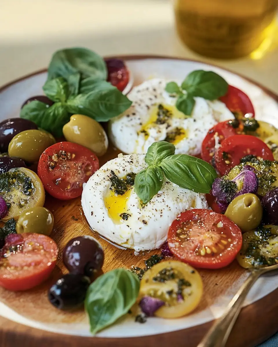 Mediterraner Burrata-Teller First Image First Image