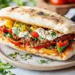 Veganes Pizza-Sandwich – Panuozzo First Image First Image