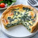Herzhafter Kuchen: Spinat-Gorgonzola-Quiche First Image First Image