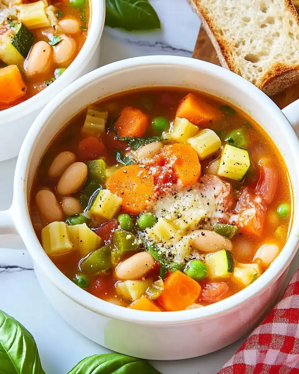 Minestrone italienische Gemüsesuppe: The Best Cozy Comfort Dish
