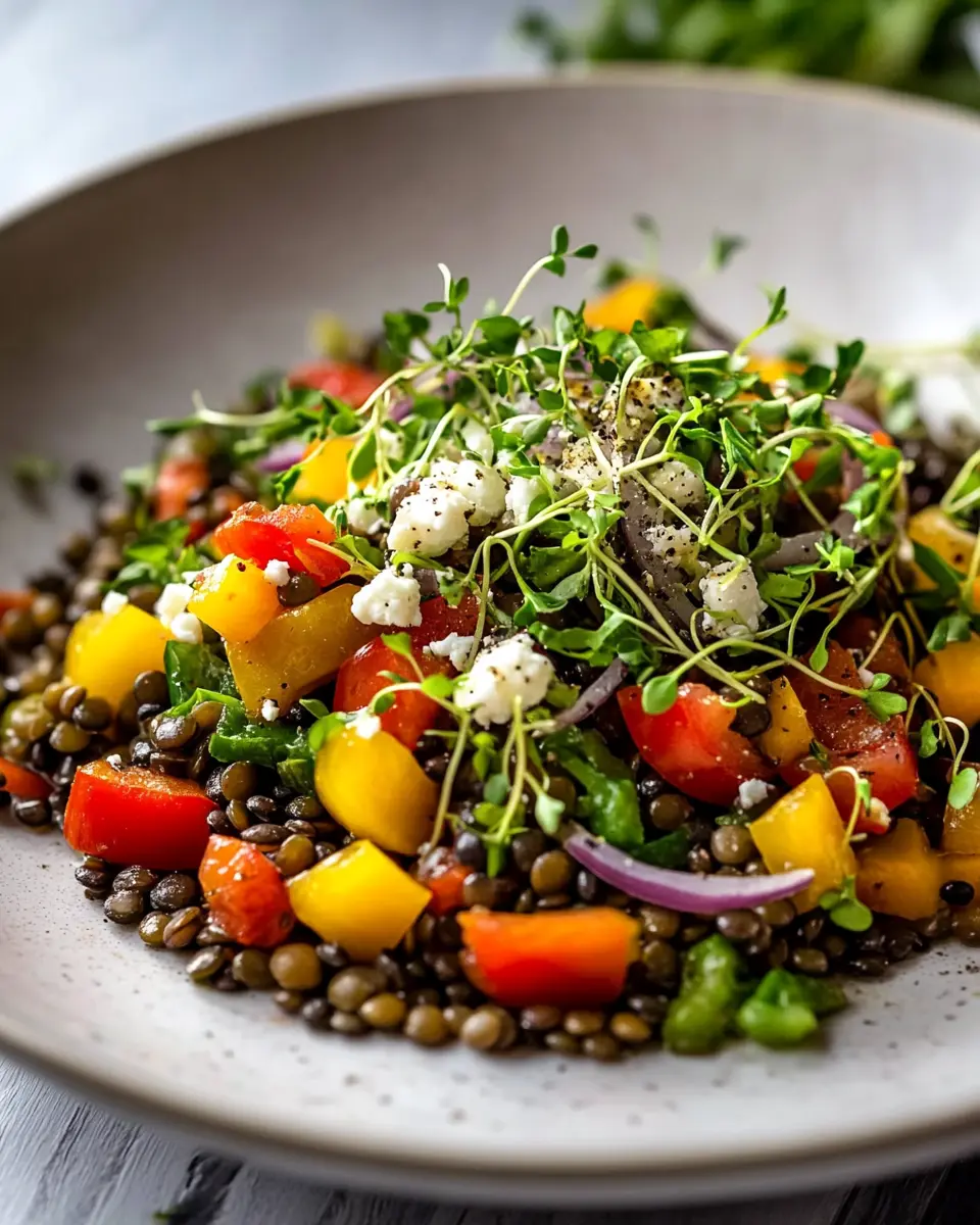 Lauwarmer Linsensalat: The Best Cozy Salad You'll Love
