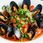 Miesmuscheln mit Tomaten First Image First Image
