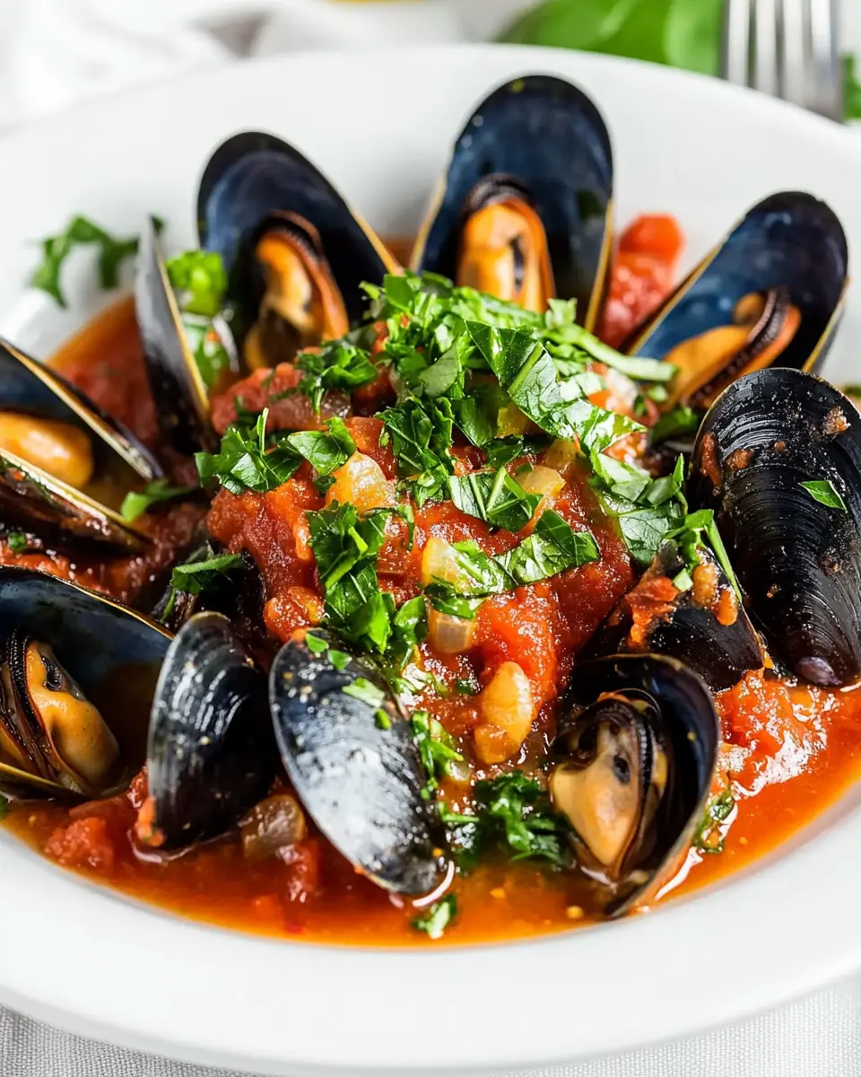 Miesmuscheln mit Tomaten First Image First Image