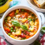 Minestrone – italienische Gemüsesuppe First Image First Image