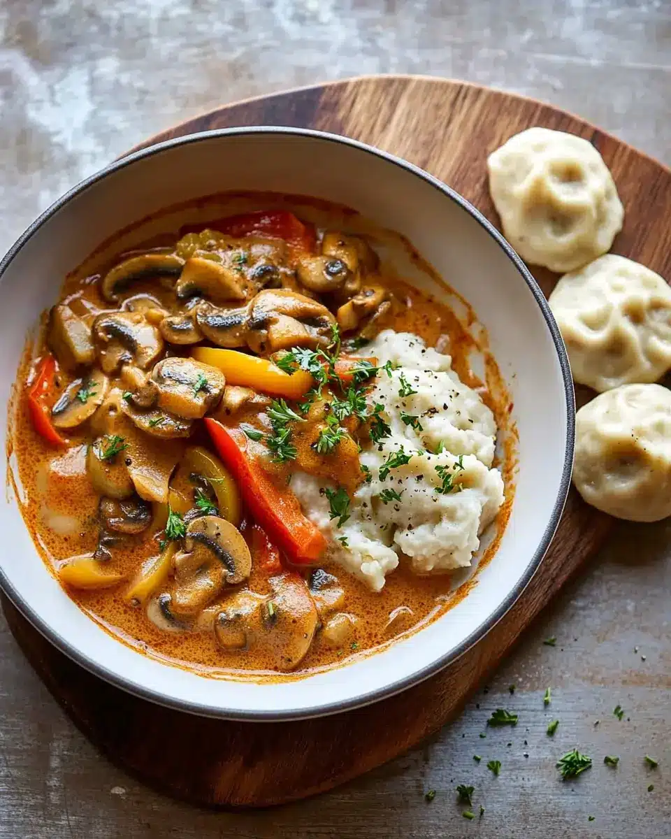 Paprika-Pilzragout: The Best Comfort Food You’ll Crave!