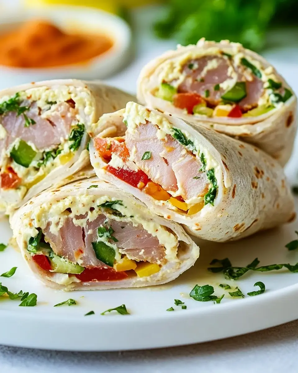 Saftige Thunfisch-Wraps: Cremig, Frisch und Blitzschnell!