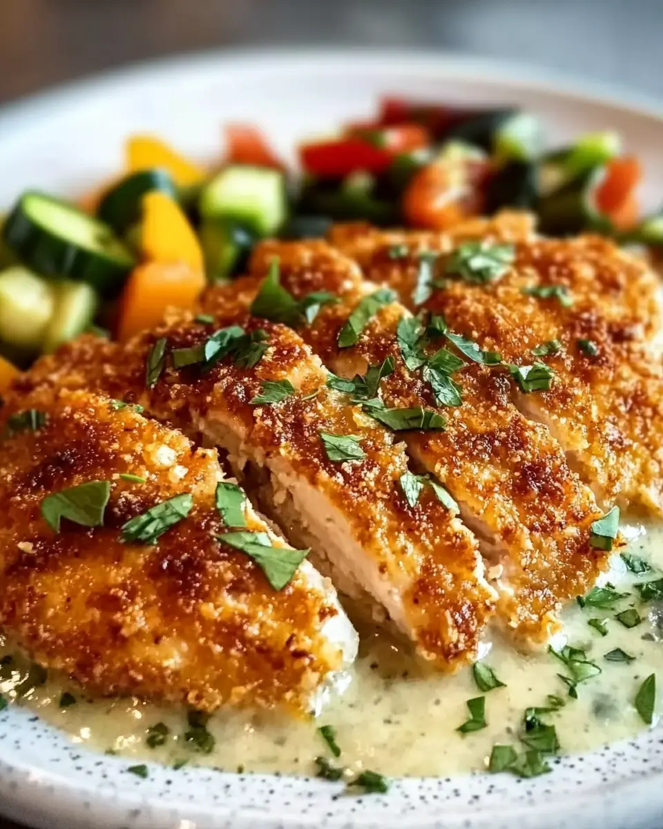Parmesan-Krusten-Hähnchen: Juicy Chicken You'll Crave!