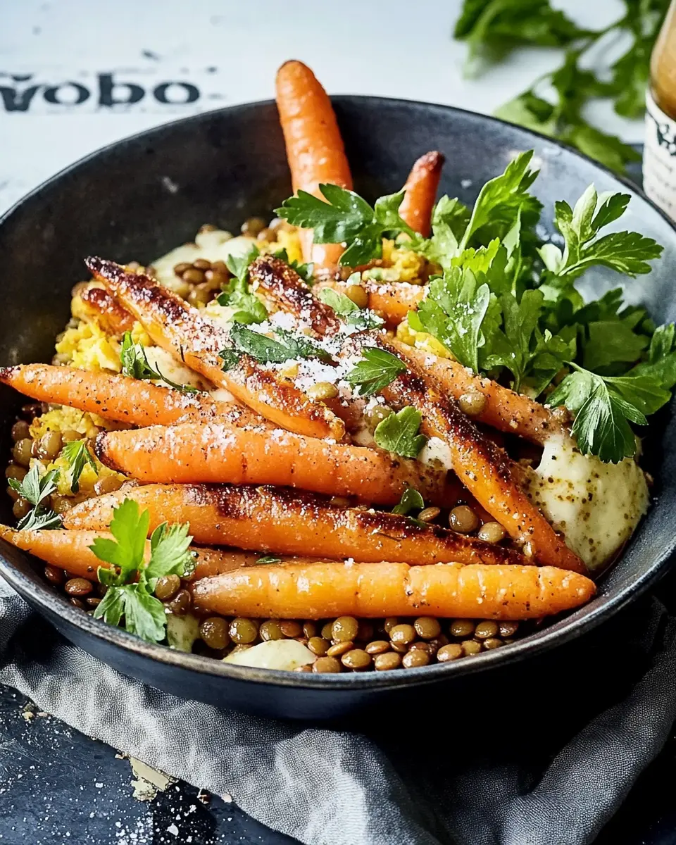 Lauwarmer Möhren-Linsen-Röstsalat: The Best Cozy Comfort Dish