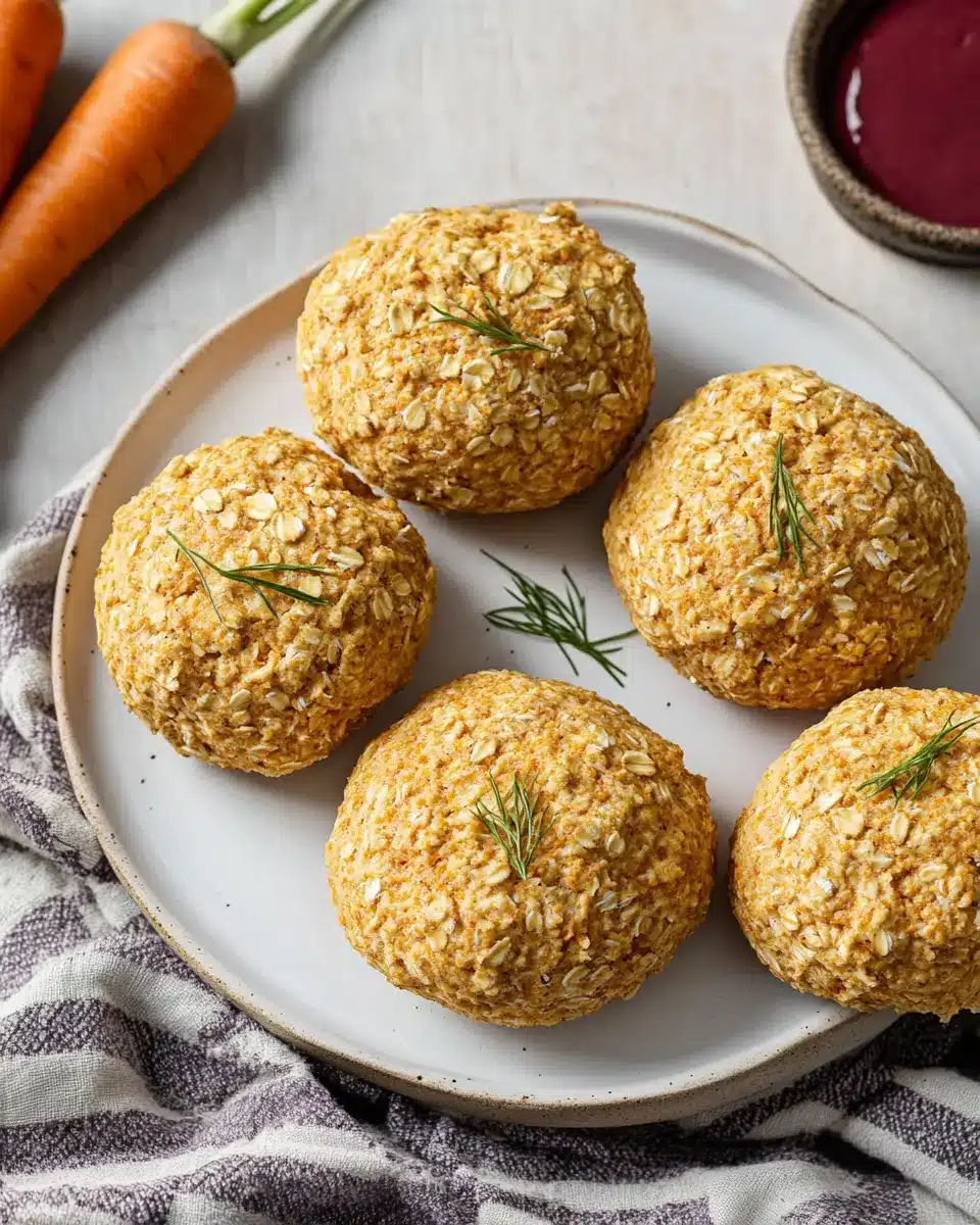 Glutenfreie Karotten-Hafer-Brötchen: Irresistibly Soft & Nutty