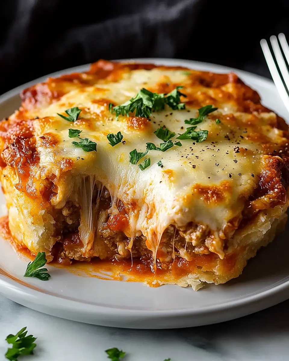 Hähnchen Parmesan Fleischkuchen: Easy Comfort Food Delight