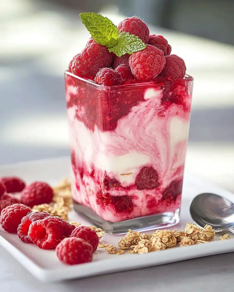 Himbeerparfait: Irresistibly Creamy and Refreshingly Light
