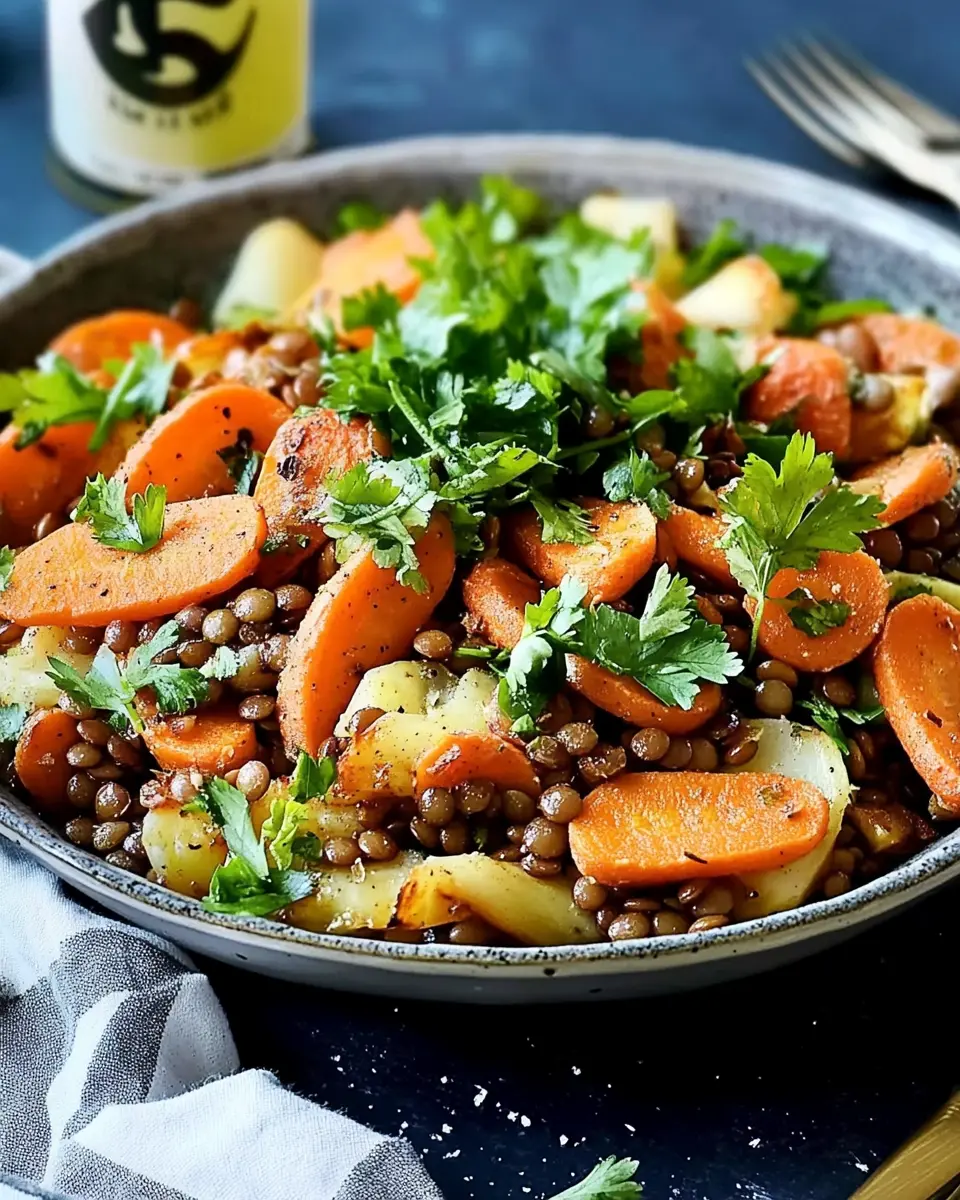 Lauwarmer Möhren-Linsen-Röstsalat: The Best Cozy Comfort Dish