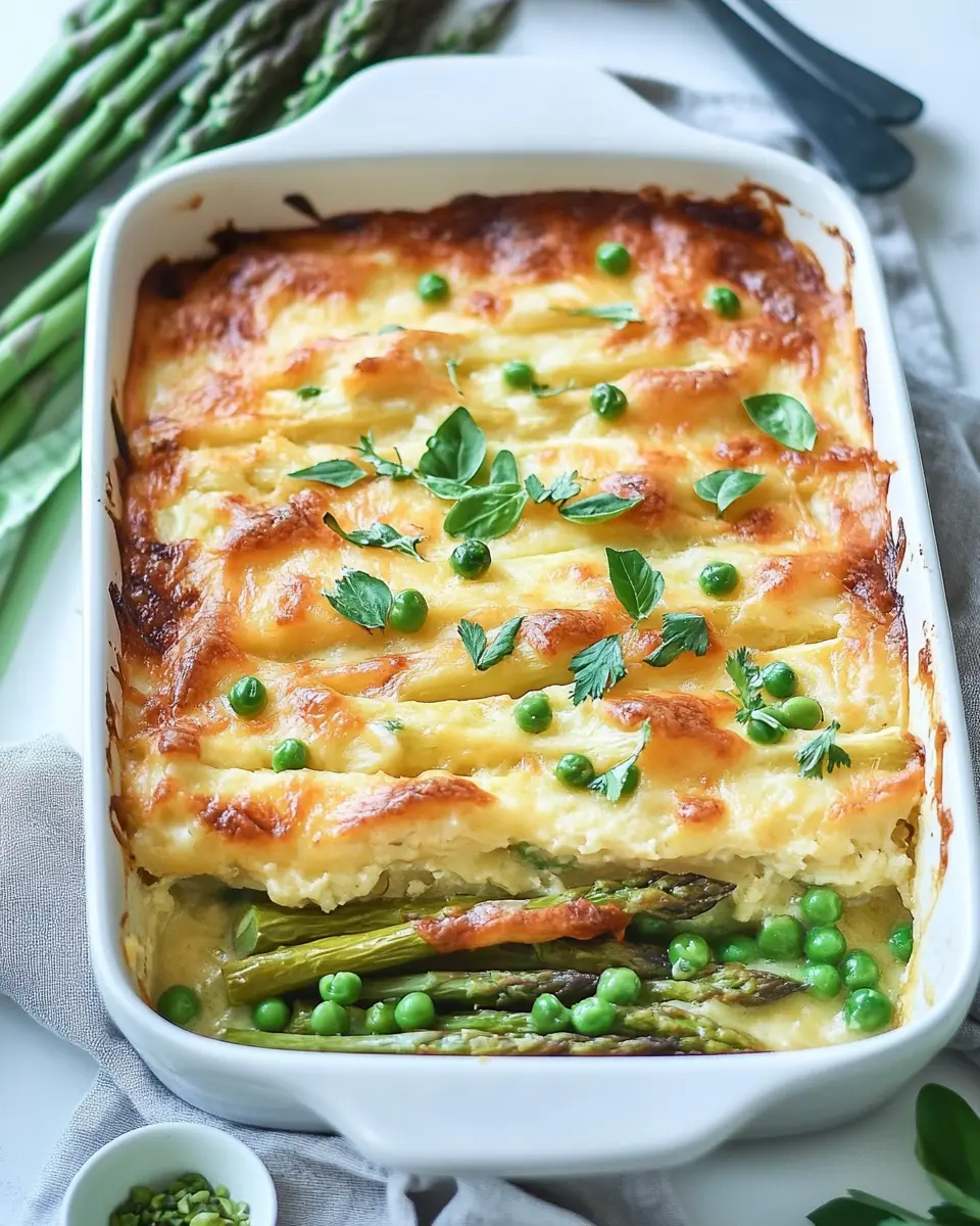 Spargelauflauf mit Kasseler: Indulgent Comfort Food Delight!