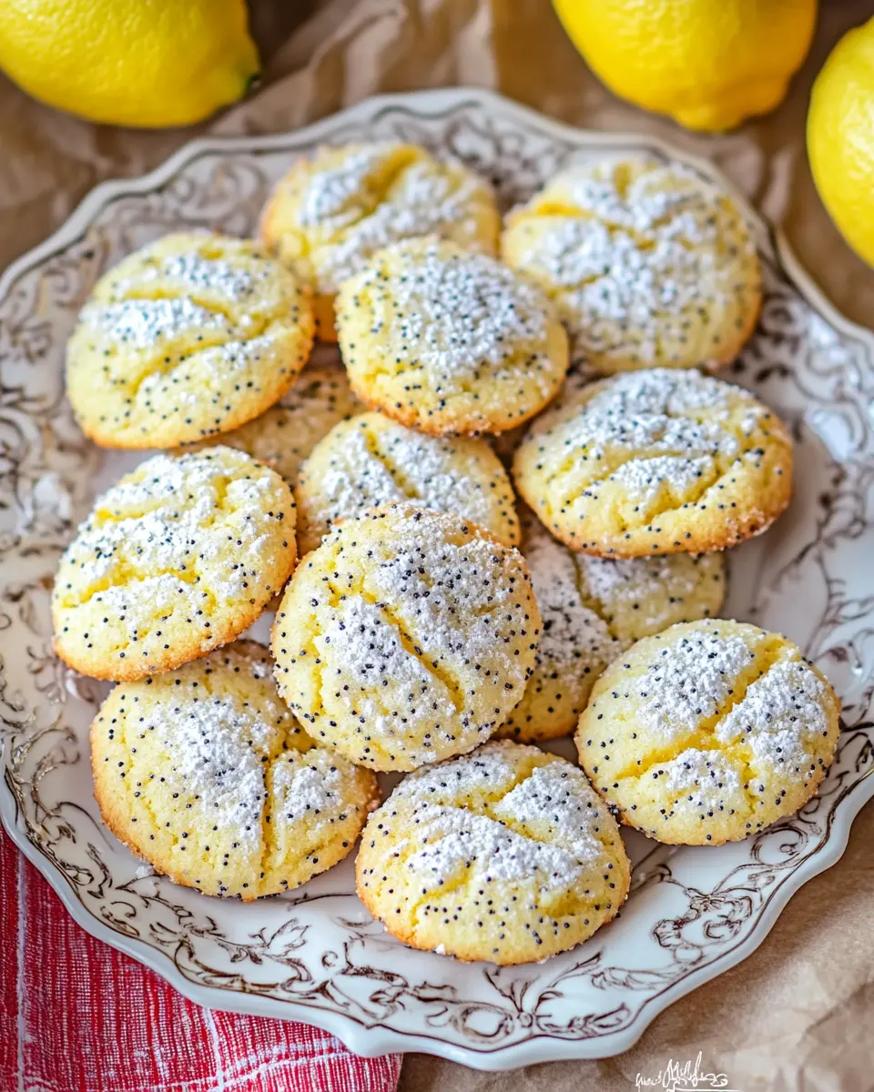 Zitronen Mohn Plätzchen: The Best Zesty Treat for Your Sweets