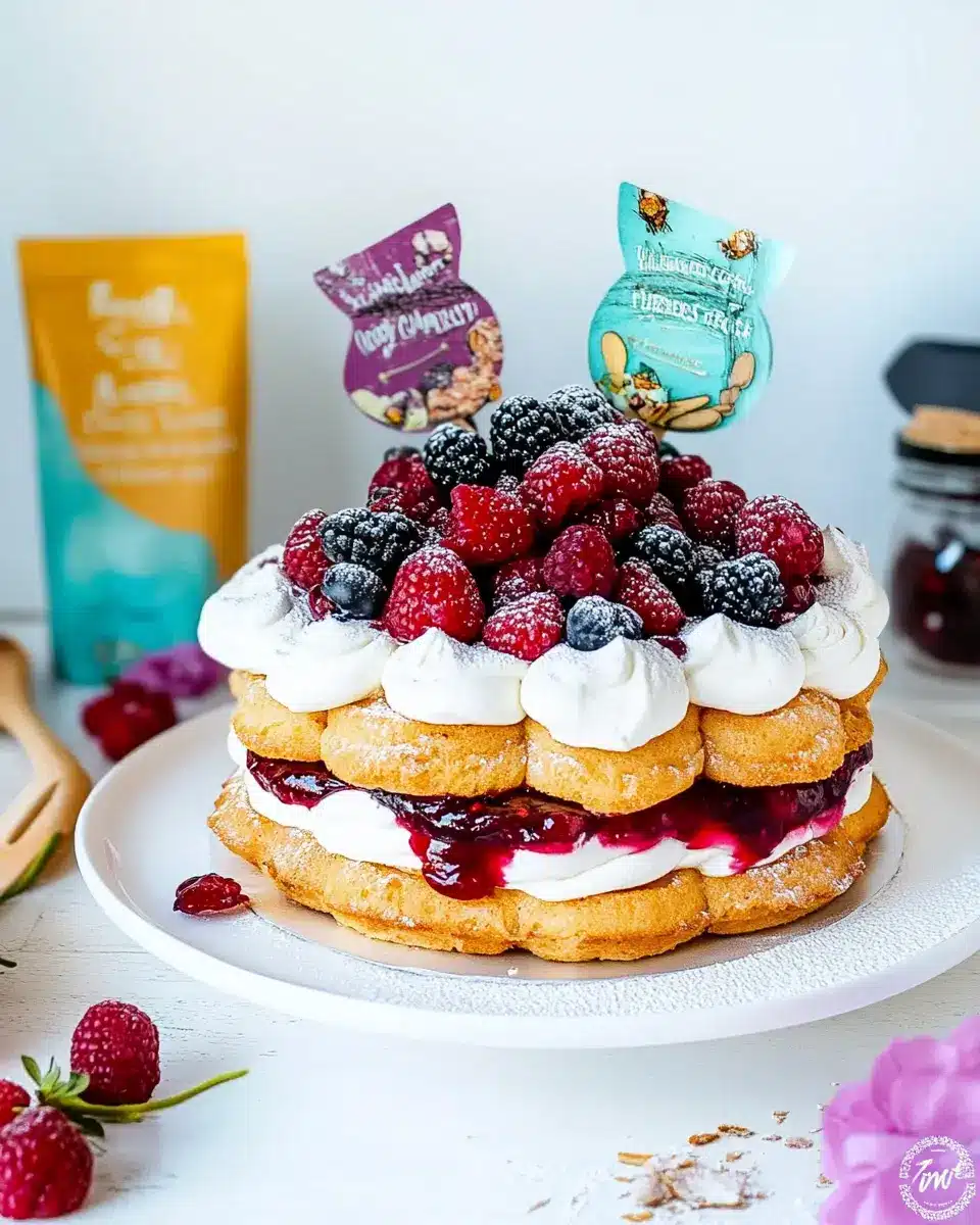 Windbeuteltorte mit Sahne-Joghurt-Creme: Irresistibly Fruity Delight