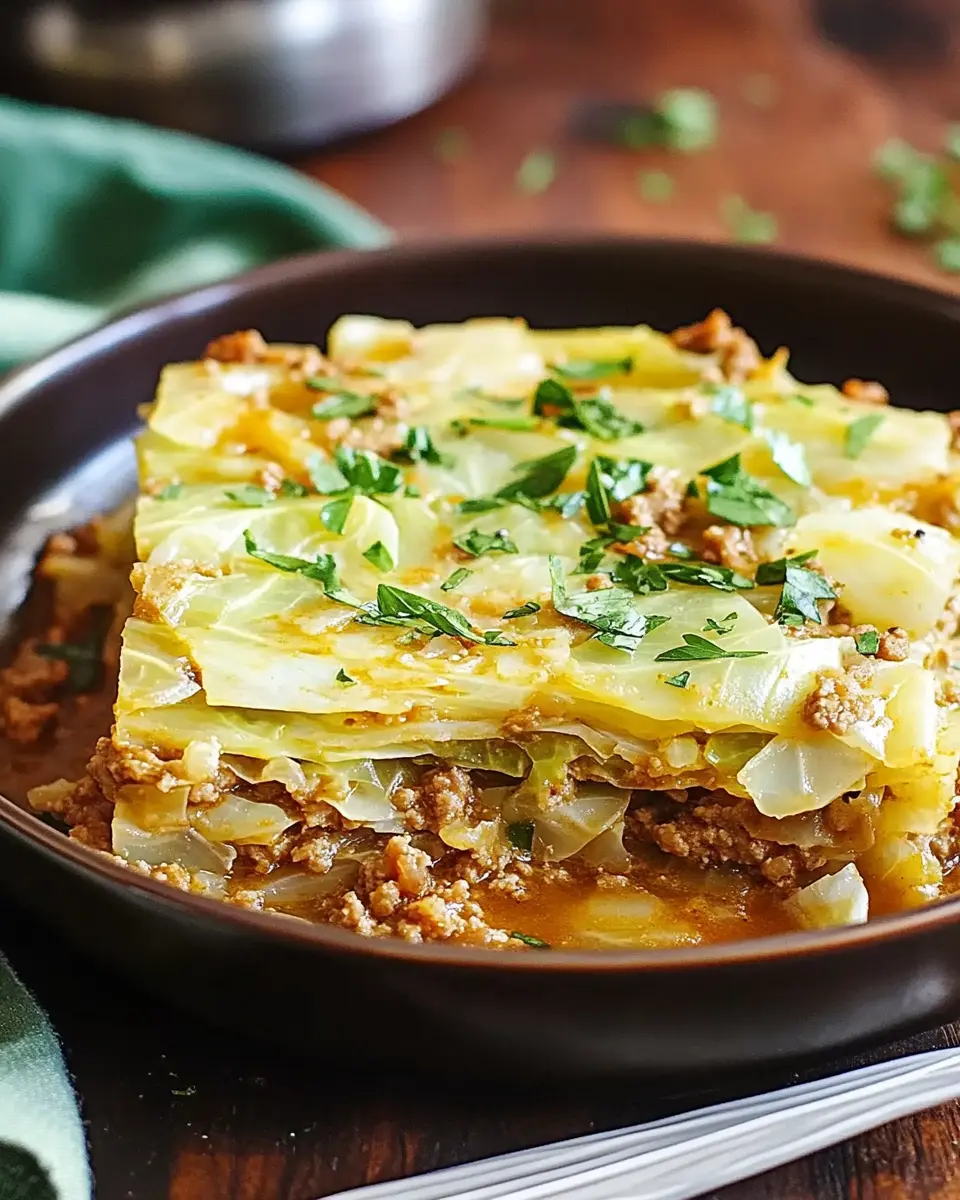 Schichtkohl mit Hackfleisch: Indulgent Layers to Savor
