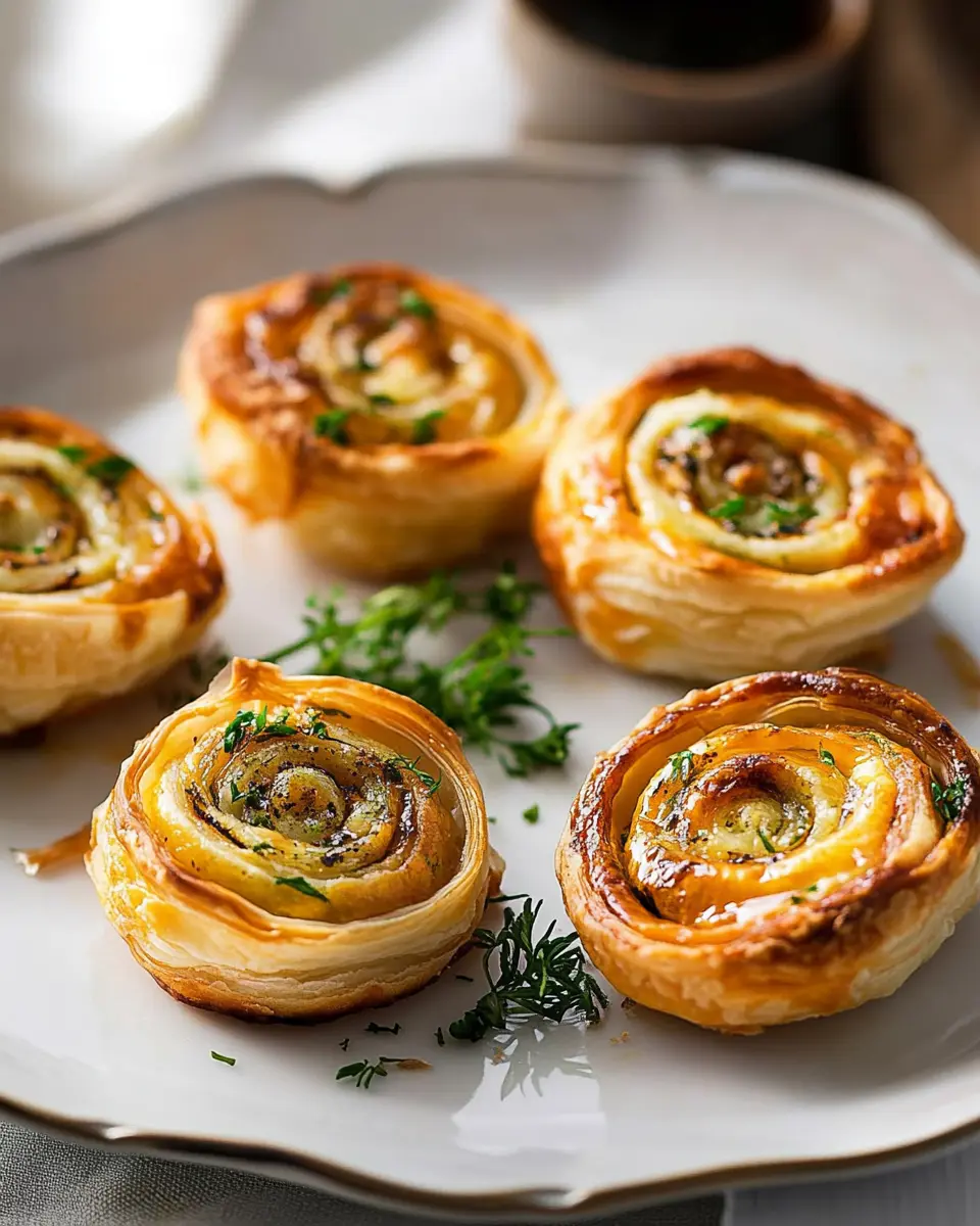 Gefüllte Blätterteig-Schnecken: Irresistibly Flaky Delights