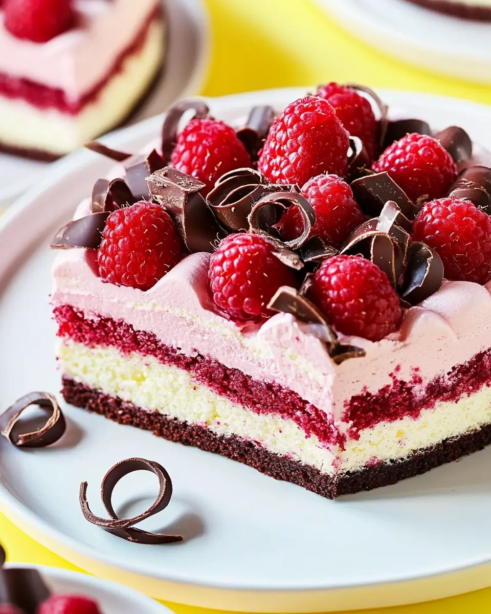 Himbeer-Marshmallow-Donauwelle: Irresistibly Creamy Delight!