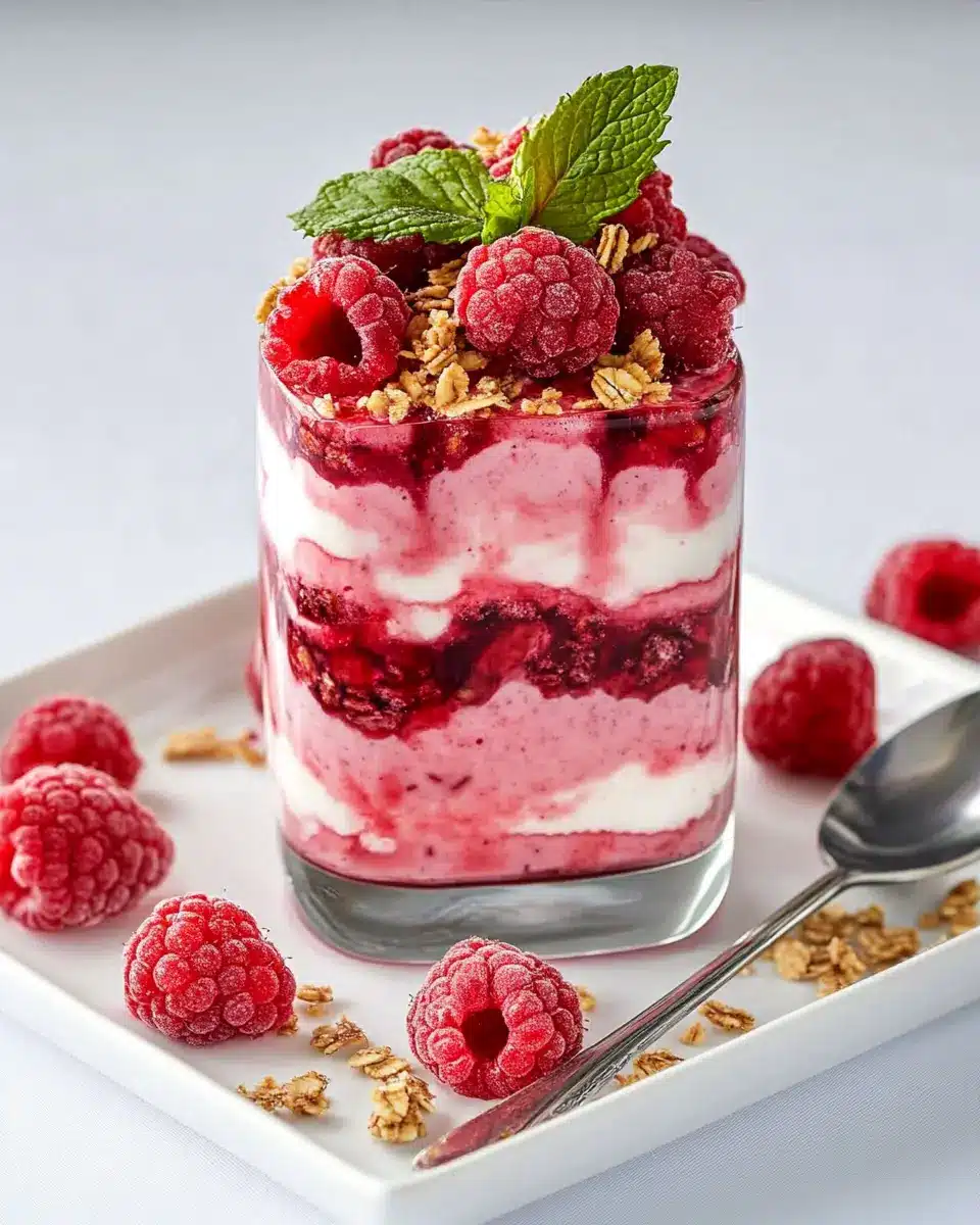 Himbeerparfait: Irresistibly Creamy and Refreshingly Light