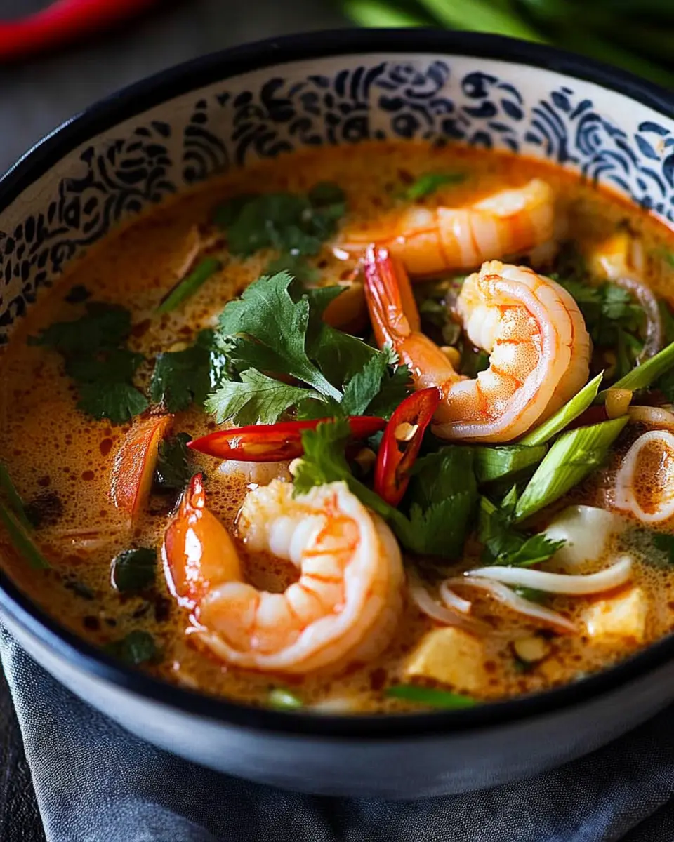 Thailändische Garnelensuppe: Your Best Comfort Bowl Ever