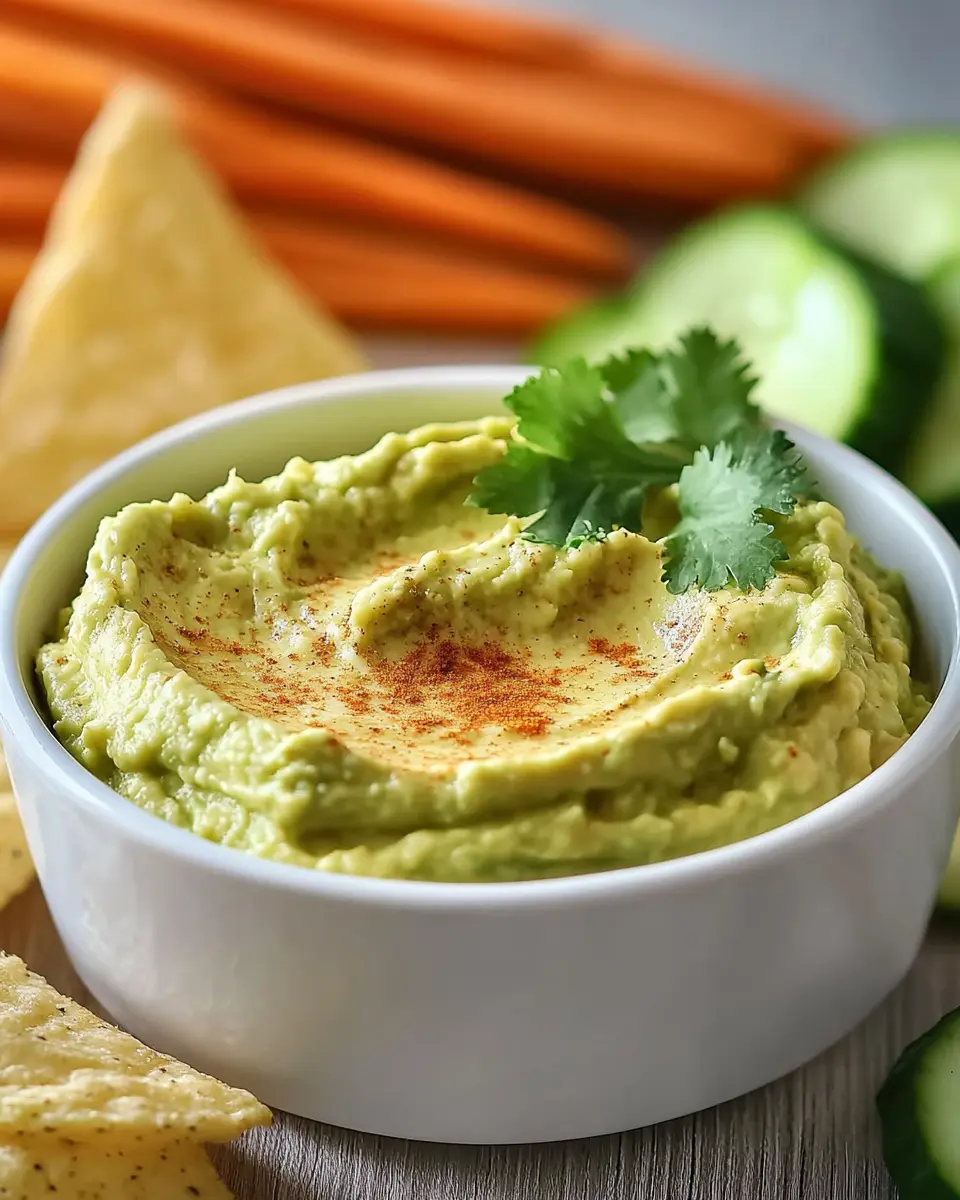 Avocado Kichererbsen Dip: The Creamy, Irresistible Snack!